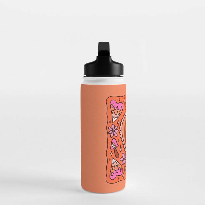 Leo Heart Water Bottle Gallery Image 3