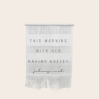 This Morning, With Her, Having Coffee. -Johnny Cash Wall Hanging Gallery Image 1
