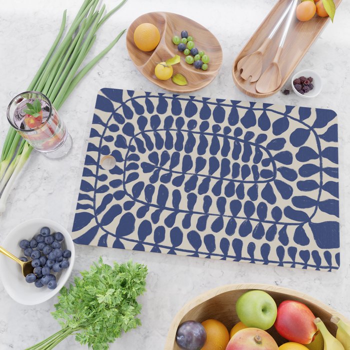 One Hundred-Leaved Plant #4 Cutting Board Gallery Image 2