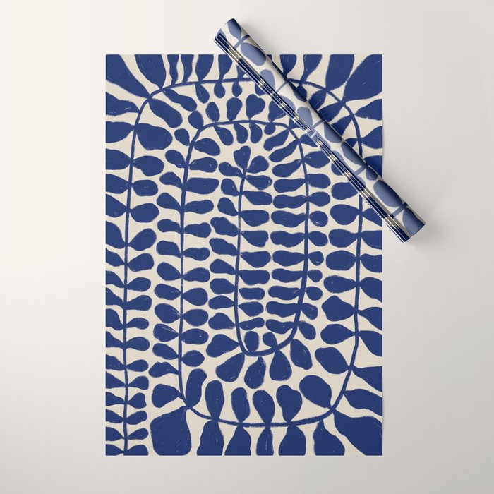 One Hundred-Leaved Plant #4 Wrapping Paper Gallery Image 1