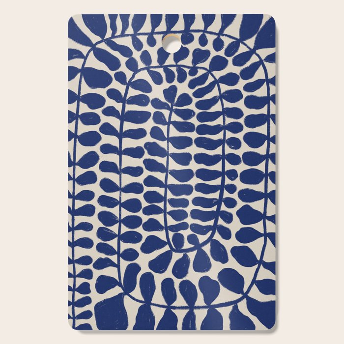 One Hundred-Leaved Plant #4 Cutting Board Gallery Image 1