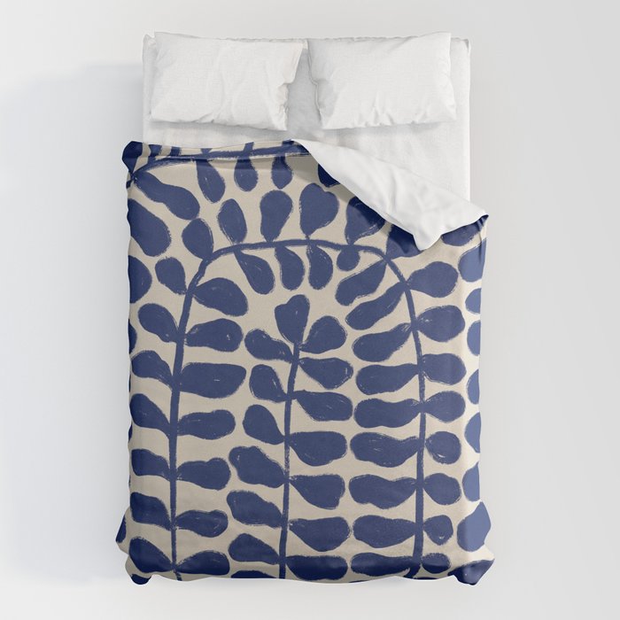 One Hundred-Leaved Plant #4 Duvet Cover Gallery Image 1