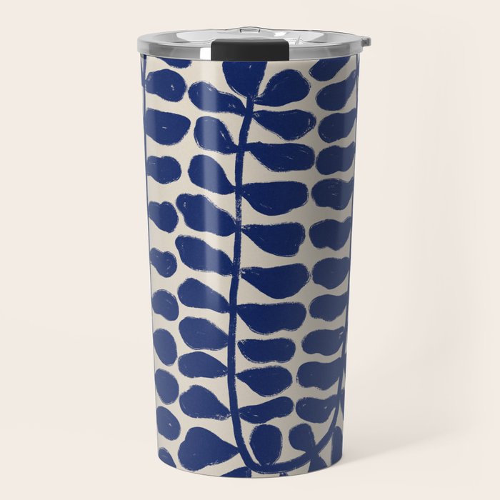 One Hundred-Leaved Plant #4 Travel Mug Gallery Image 1