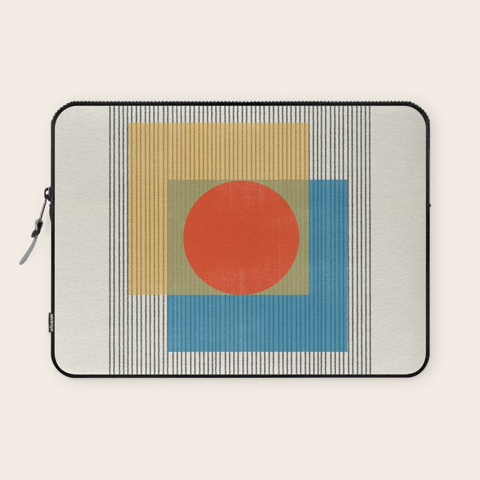 Midcentury Modern Object 03 Laptop Sleeve Gallery Image 1