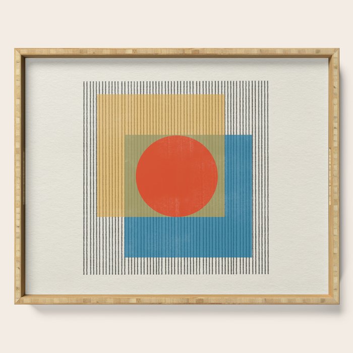 Midcentury Modern Object 03 Serving Tray Gallery Image 1