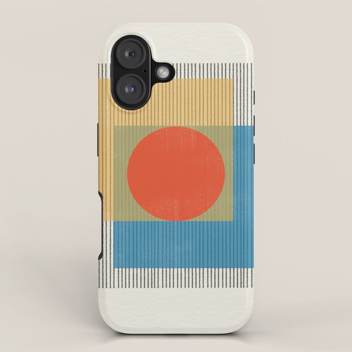 Midcentury Modern Object 03 iPhone Case Gallery Image 1