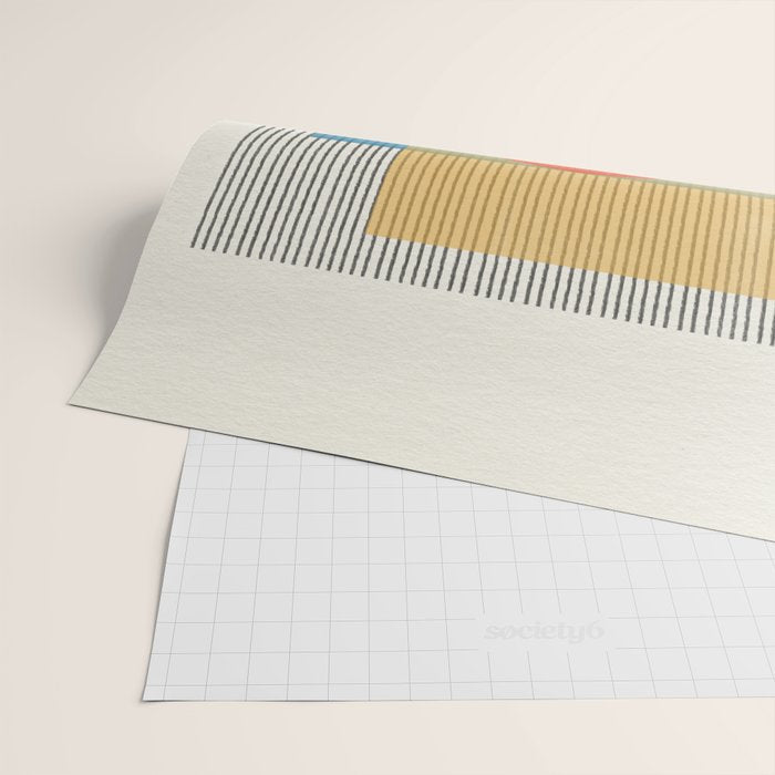 Midcentury Modern Object 03 Wrapping Paper Gallery Image 2