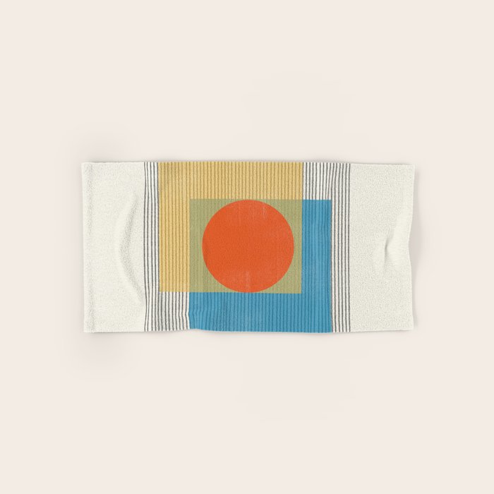 Midcentury Modern Object 03 Bath Towel Gallery Image 1