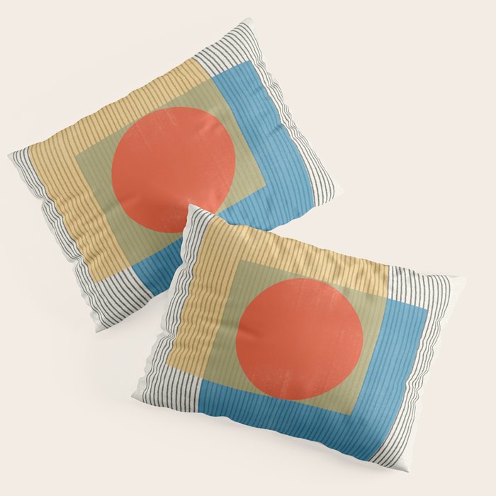 Midcentury Modern Object 03 Pillow Sham Gallery Image 1