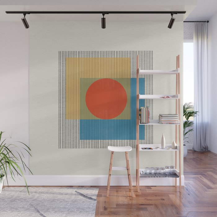 Midcentury Modern Object 03 Wall Mural Gallery Image 1