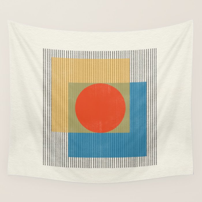 Midcentury Modern Object 03 Wall Tapestry Gallery Image 4