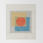 Midcentury Modern Object 03 Throw Blanket Gallery Image 2