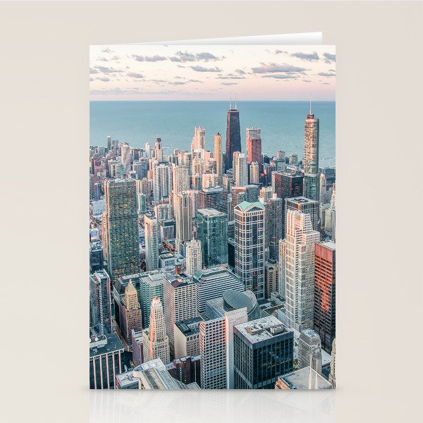 CHICAGO CITY SKYLINE Stationery Card Gallery Image 2