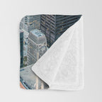 CHICAGO CITY SKYLINE Throw Blanket Gallery Image 3