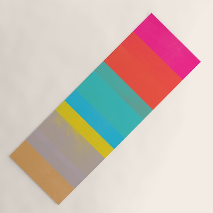 stripe study 40 Yoga Mat Gallery Image 1