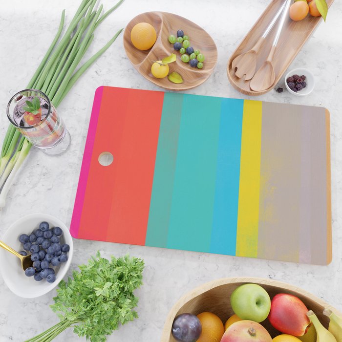 stripe study 40 Cutting Board Gallery Image 2