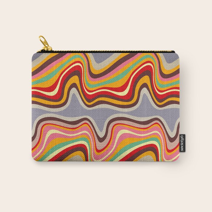 retro wave disco Carry All Pouch Gallery Image 1