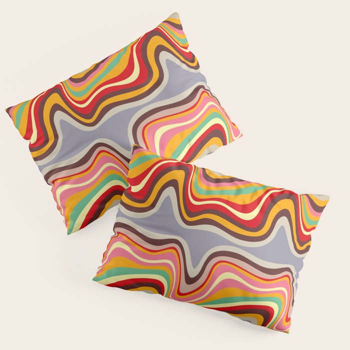 retro wave disco Pillow Sham Gallery Image 1