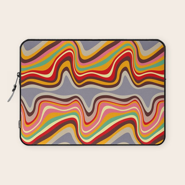 retro wave disco Laptop Sleeve Gallery Image 1