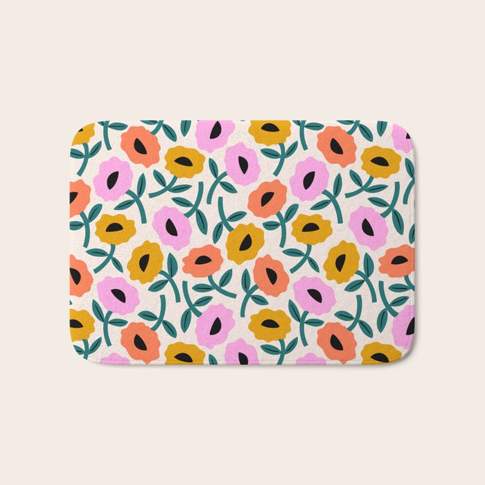 Floral Bliss Bath Mat Gallery Image 1