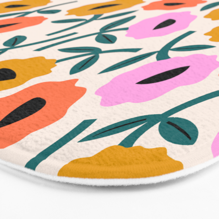 Floral Bliss Bath Mat Gallery Image 3