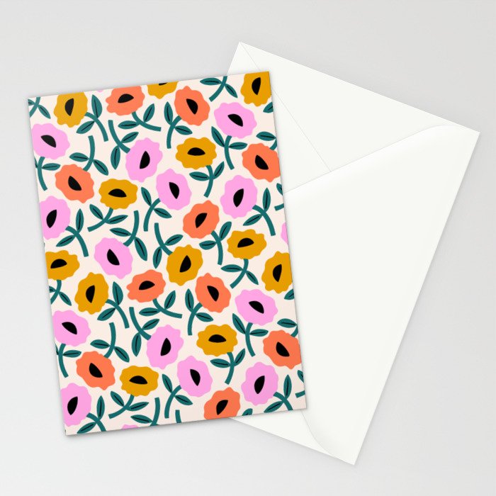 Floral Bliss Stationery Card Gallery Image 2