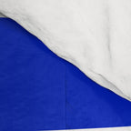 Cobalt Blue and White Wide Cabana Tent Stripe Comforter Gallery Image 4