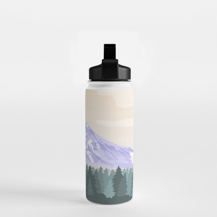 Mount St Helens Volcanic National Monument, Washington Mountains, National Parks Pacific Northwest Water Bottle Gallery Image 2