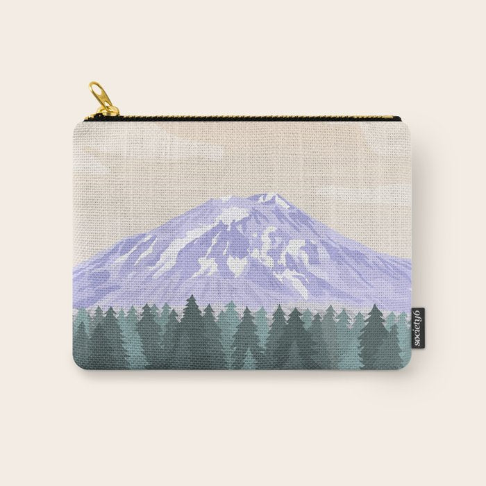 Mount St Helens Volcanic National Monument, Washington Mountains, National Parks Pacific Northwest Carry All Pouch Gallery Image 1