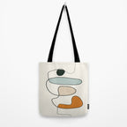 Abstract Line 14 Tote Bag Gallery Image 2