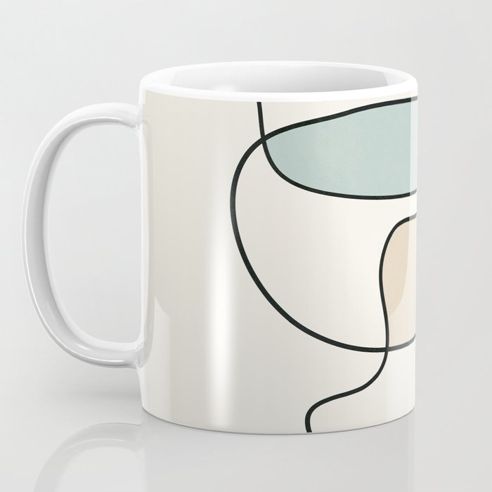 Abstract Line 14 Coffee Mug Gallery Image 3