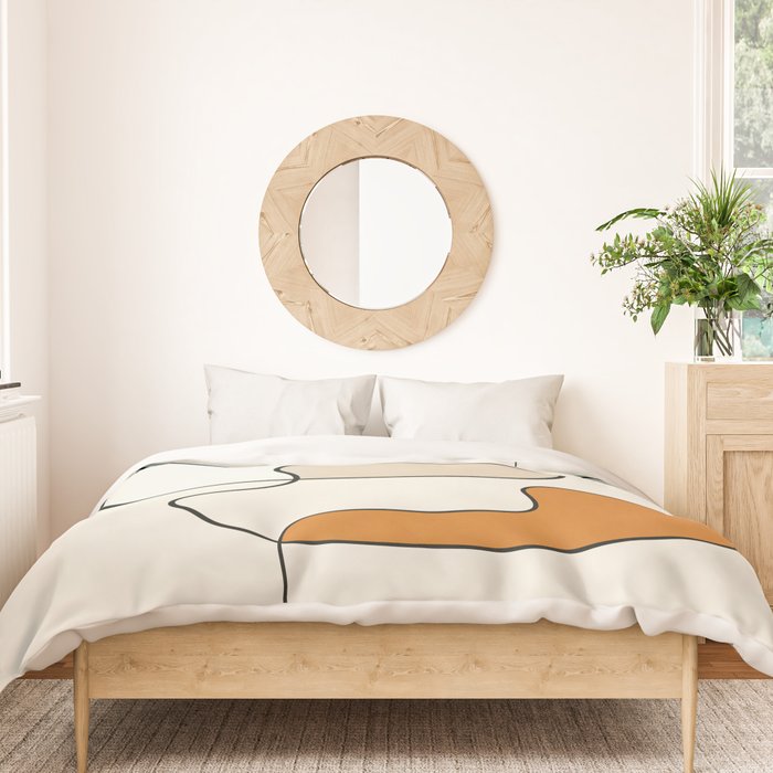 Abstract Line 14 Duvet Cover Gallery Image 3