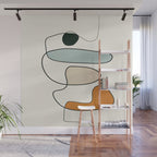 Abstract Line 14 Wall Mural Gallery Image 1