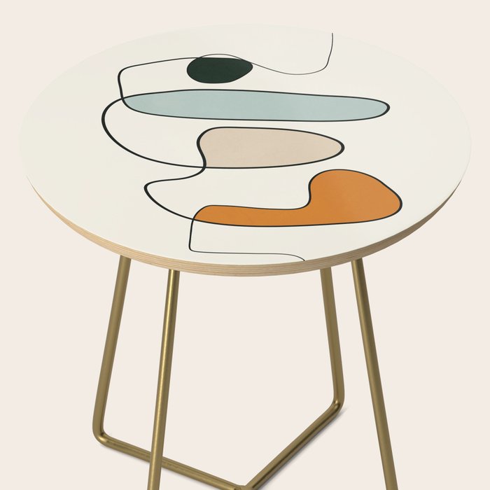 Abstract Line 14 Side Table Gallery Image 2