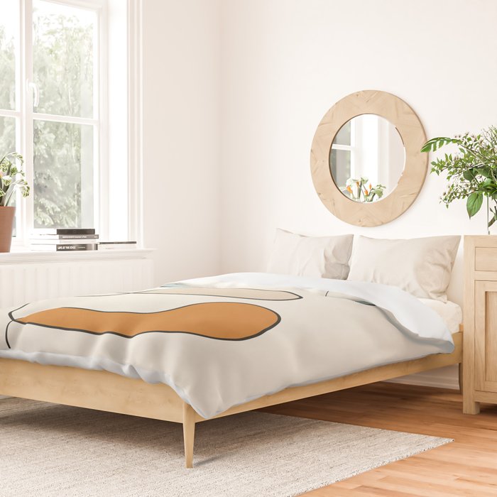 Abstract Line 14 Duvet Cover Gallery Image 2