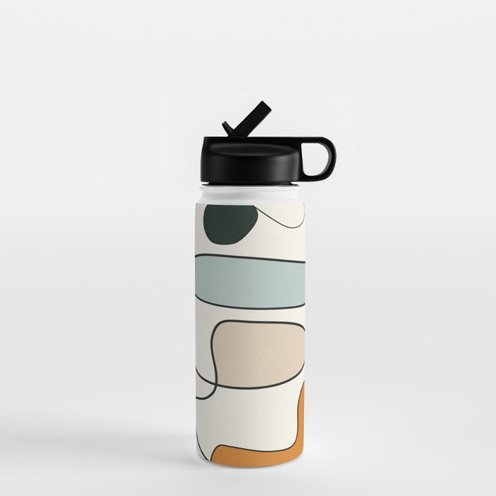 Abstract Line 14 Water Bottle Gallery Image 1