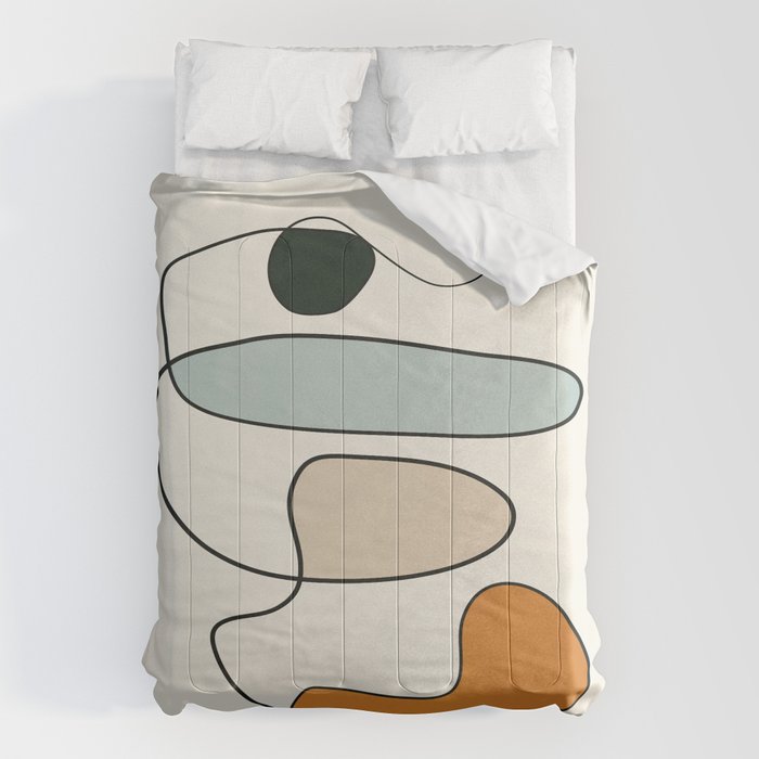 Abstract Line 14 Comforter Gallery Image 6