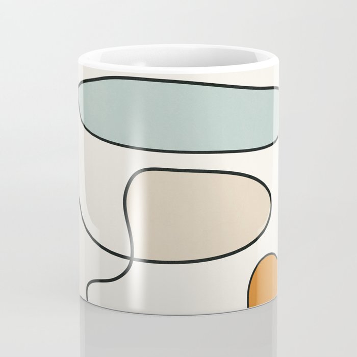 Abstract Line 14 Coffee Mug Gallery Image 4