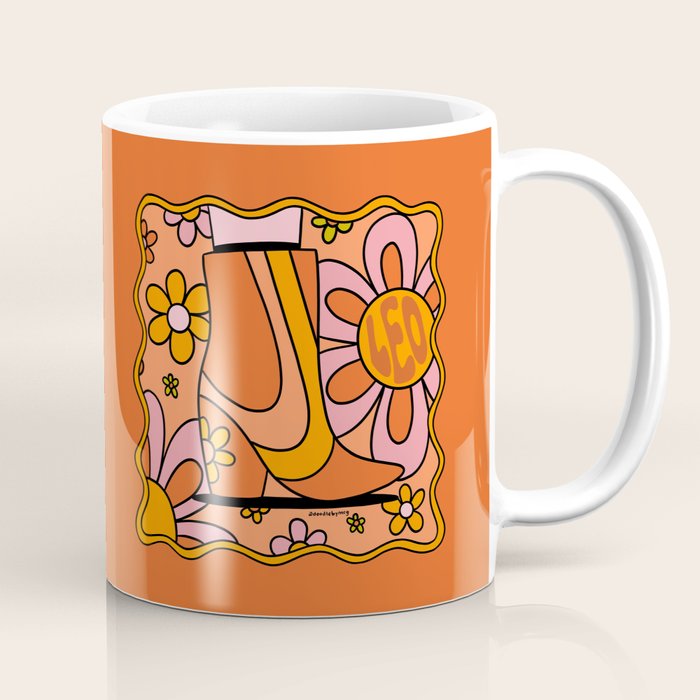 Leo Groovy Coffee Mug Gallery Image 1