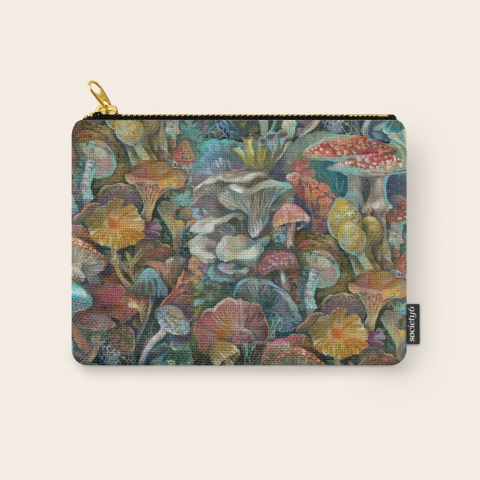 Magic Mushroom Garden Carry All Pouch Gallery Image 1