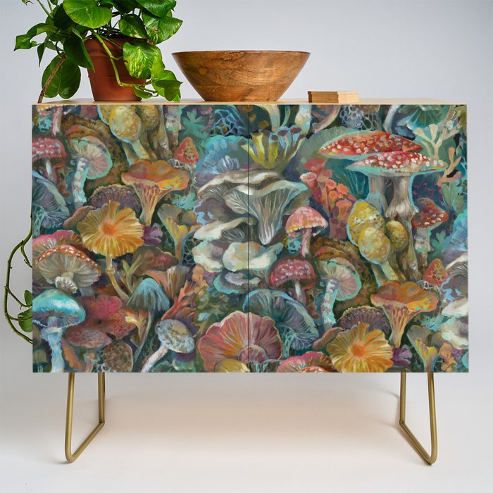 Magic Mushroom Garden Credenza Gallery Image 1