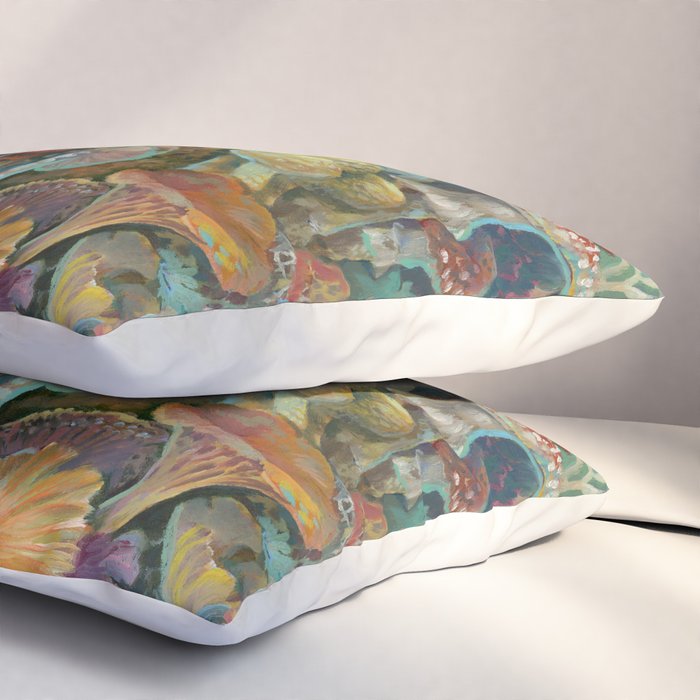 Magic Mushroom Garden Pillow Sham Gallery Image 3