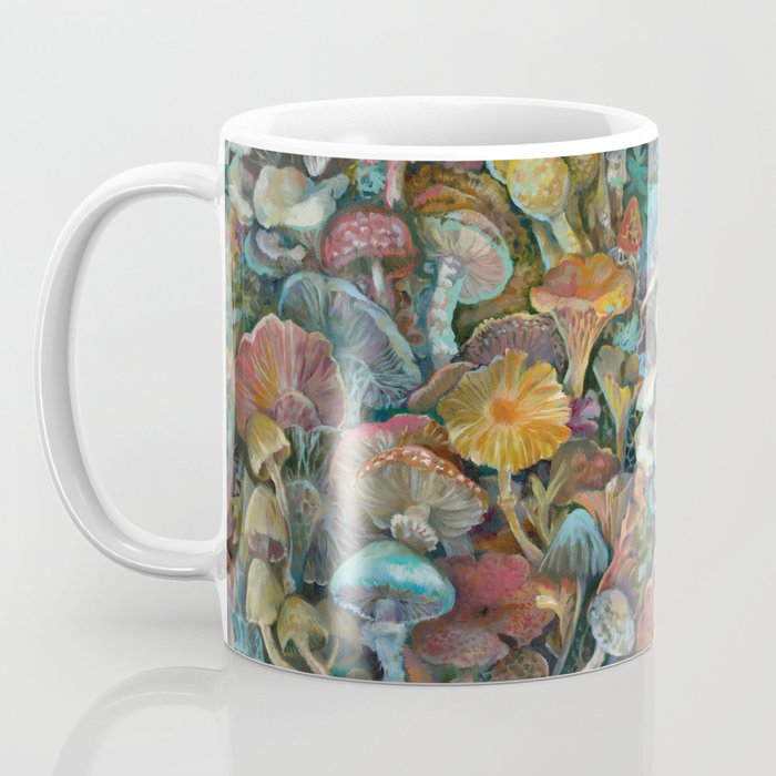 Magic Mushroom Garden Coffee Mug Gallery Image 3