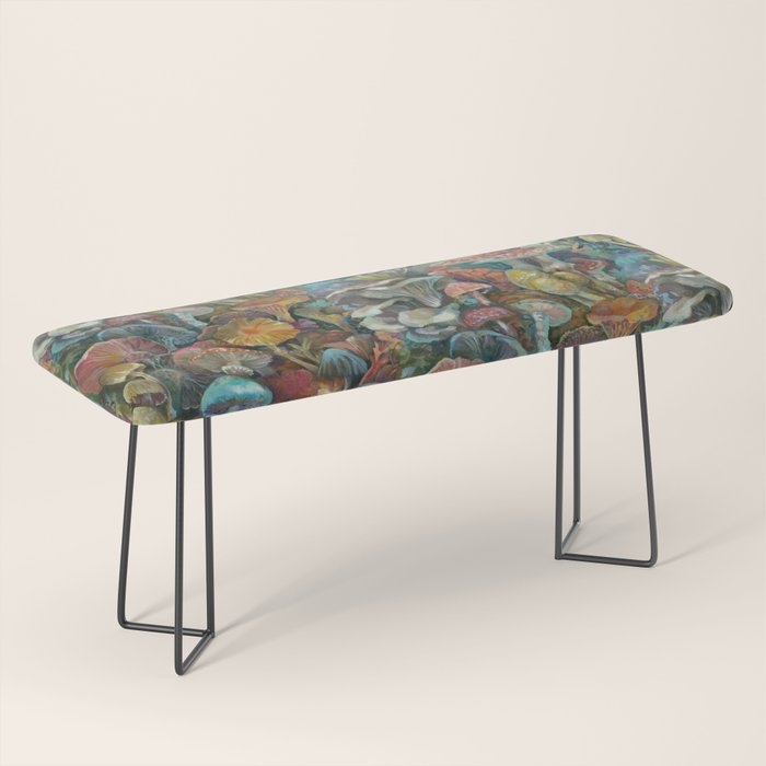 Magic Mushroom Garden Bench Gallery Image 1