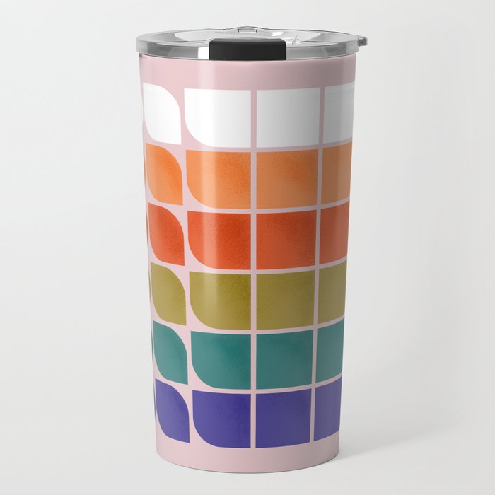 Colorful Changing Shapes Travel Mug Gallery Image 1