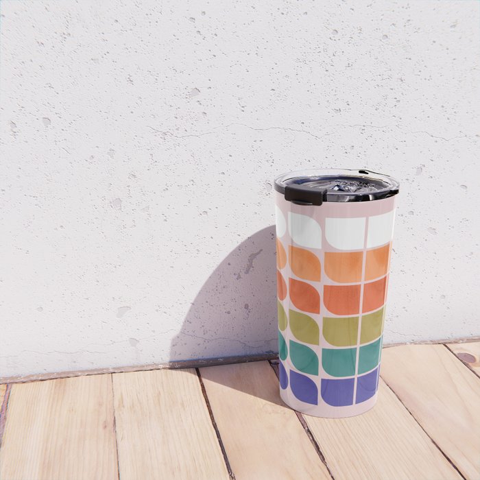 Colorful Changing Shapes Travel Mug Gallery Image 4
