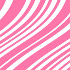 Wavy Stripes XXXIII - 90s Barbie Pink Coffee Mug Gallery Image 2