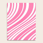 Wavy Stripes XXXIII - 90s Barbie Pink Notebook Gallery Image 4