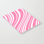 Wavy Stripes XXXIII - 90s Barbie Pink Notebook Gallery Image 2