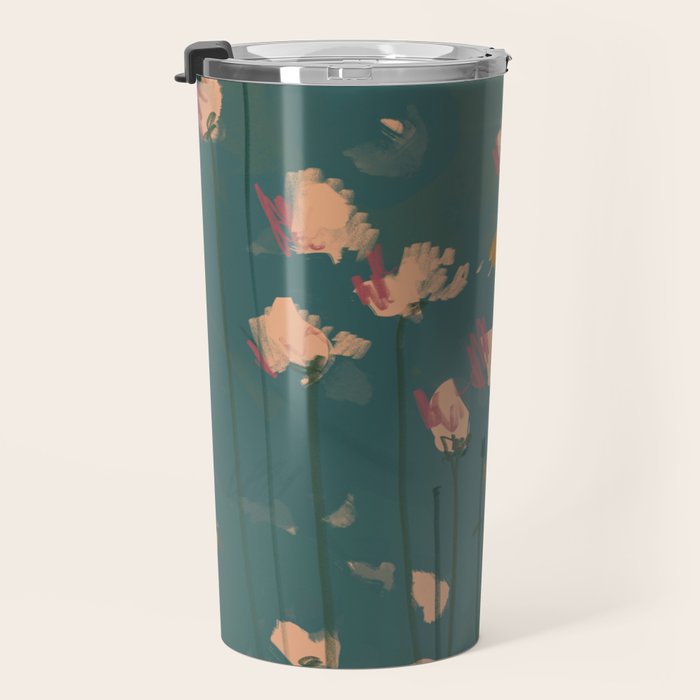 A Field Of Flowers Bloom Travel Mug Gallery Image 3